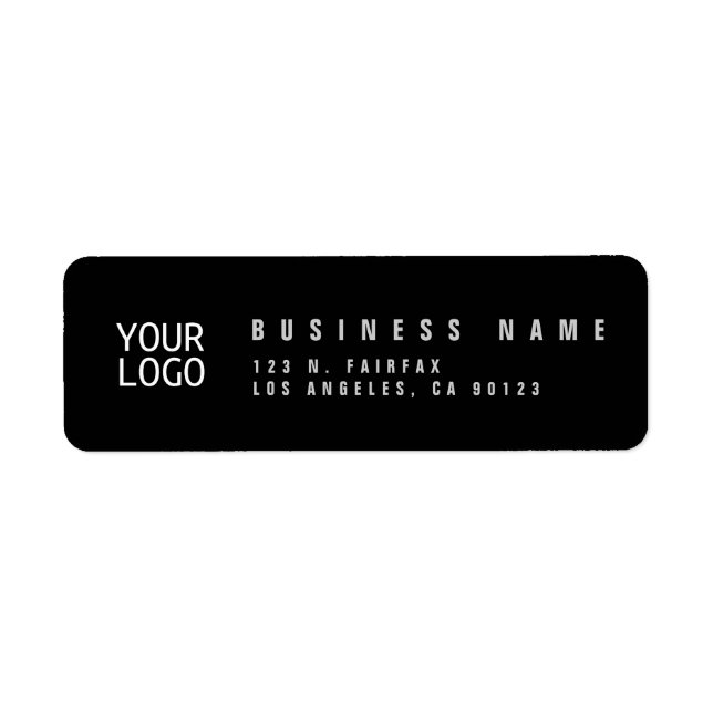 Add Your Logo Template Return Address (Front)