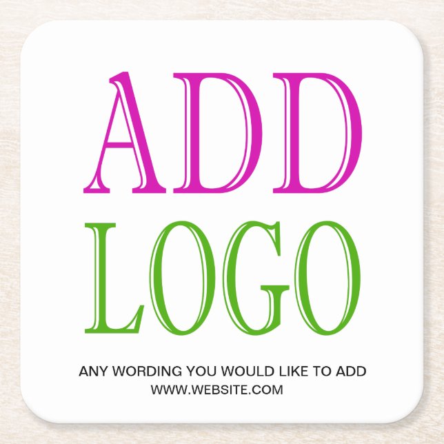 ADD YOUR LOGO TO THIS COASTER (Front)