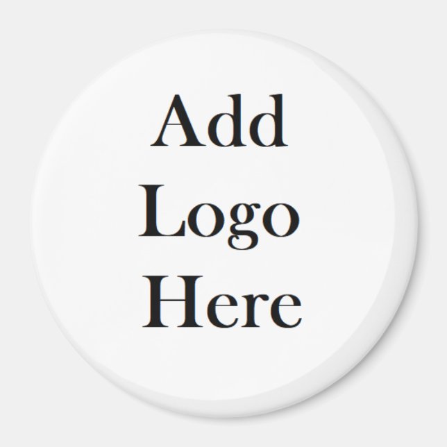 Add Your Logo to this Large Magnet (Front)