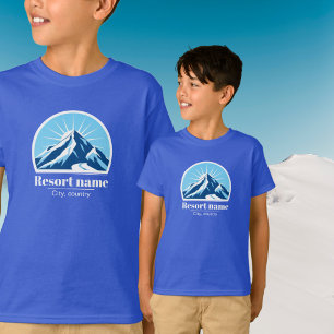 Add your mountain or ski resort name clothing kid T-Shirt