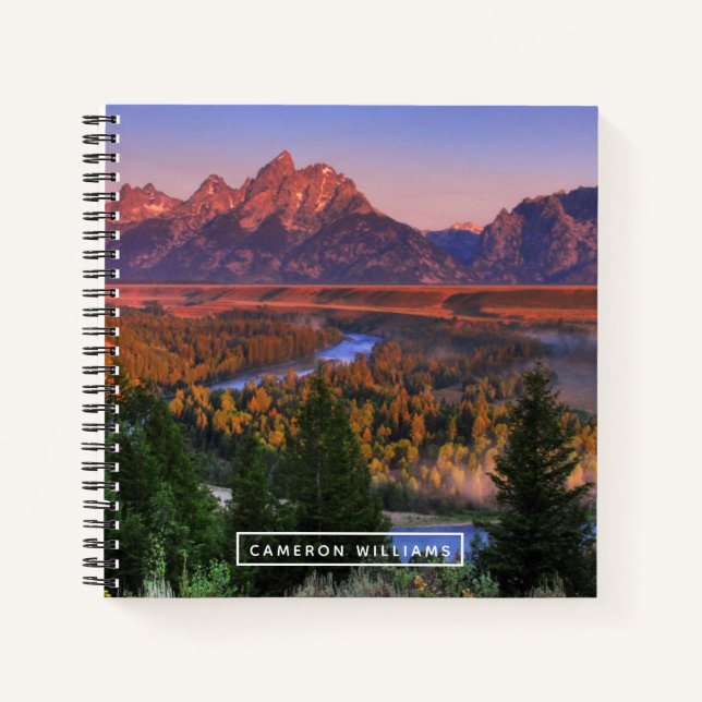 Add Your Name | A View in the Morning Notebook (Front)