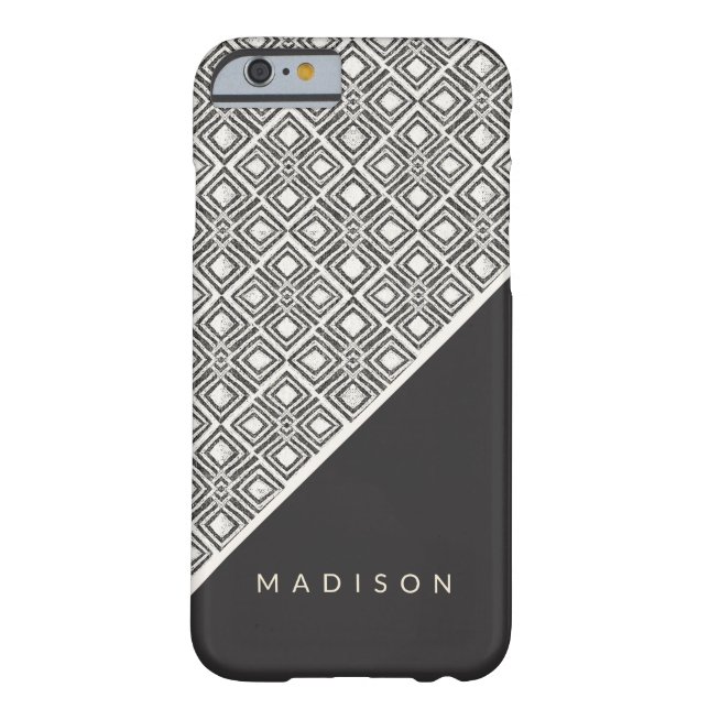 Add Your Name | African Wild Pattern Case-Mate iPhone Case (Back)