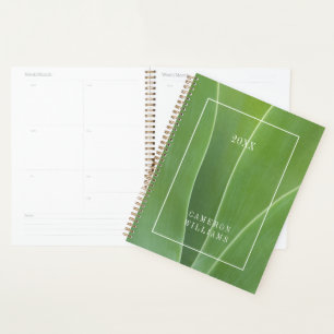 Add Your Name Agave Plant Close Up Planner