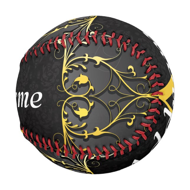 Add your name and initial baseball (Front Right)