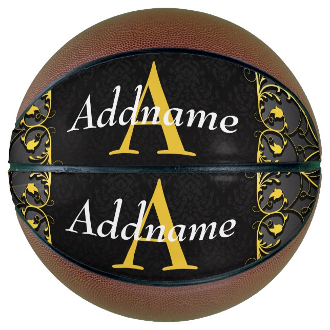 Add your name and initial basketball (Front)