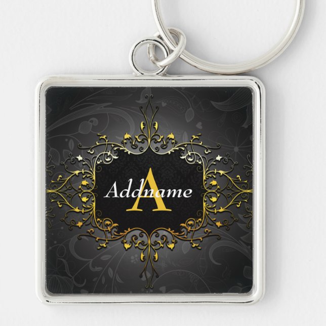 Add your name and initial keychain (Front)