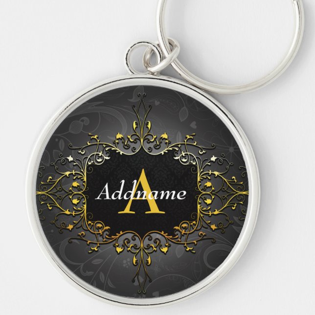 Add your name and initial keychain (Front)