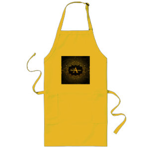Add your name and initial long apron
