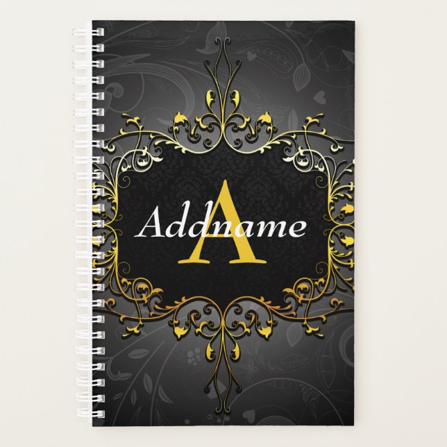 Add your name and initial planner (Front)