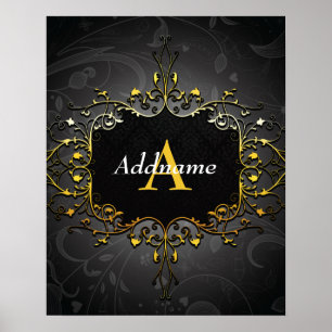 Add your name and initial poster