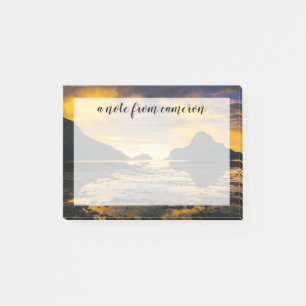 Add Your Name Bay Of El Nido Sunset Post-it Notes