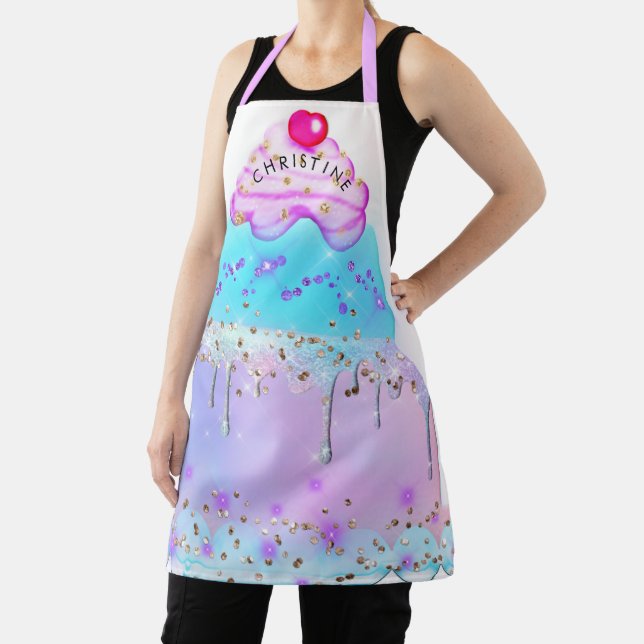 add your name big cake apron (Insitu)