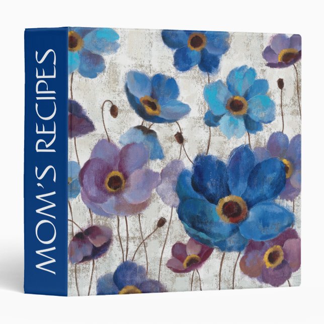 Add Your Name | Bold Anemones Binder (Front/Spine)