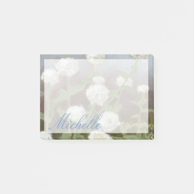 Add Your Name | Botanical Garden Study I Post-it Notes (Front)