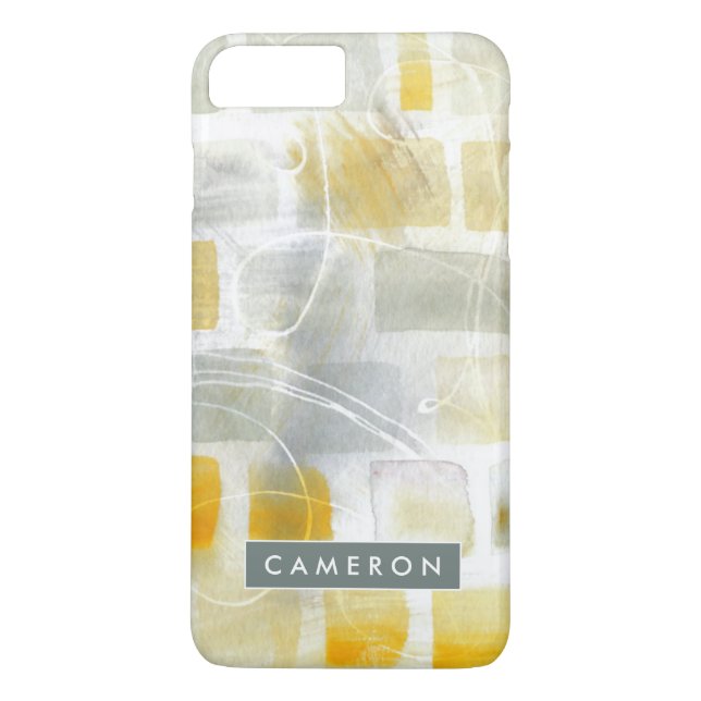 Add Your Name | Caracalla I Abstract Print Case-Mate iPhone Case (Back)
