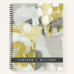 Add Your Name   Citron Mist Notebook