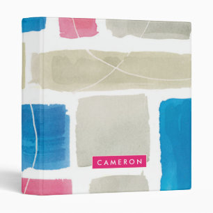 Add Your Name Comares III Abstract Print Binder