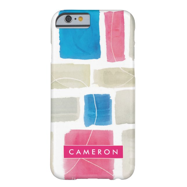 Add Your Name | Comares III Abstract Print Case-Mate iPhone Case (Back)