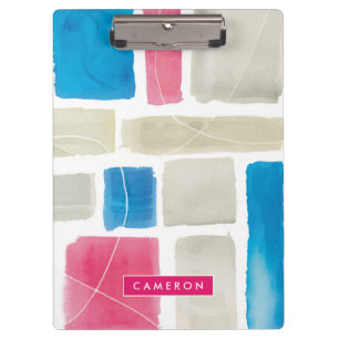 Add Your Name   Comares III Abstract Print Clipboard