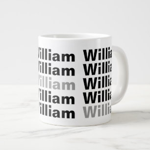 Add Your Name Customizable 2 Large Coffee Mug