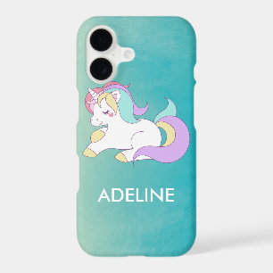 Add Your Name Cute Magical Unicorn Personalized