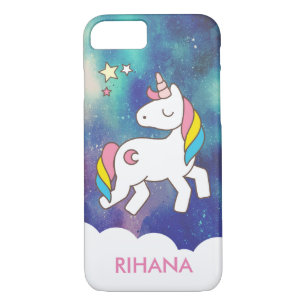 Add Your Name Cute Magical Unicorn Personalized Case-Mate iPhone Case