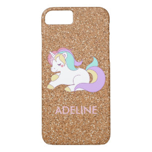 Add Your Name Cute Magical Unicorn Personalized Case-Mate iPhone Case