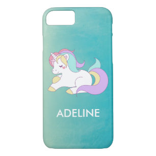Add Your Name Cute Magical Unicorn Personalized Case-Mate iPhone Case