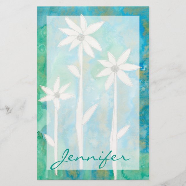 Add Your Name | Dainty Daisies I (Front)