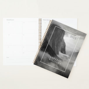 Add Your Name   El Capitan With Swirling Mist Planner