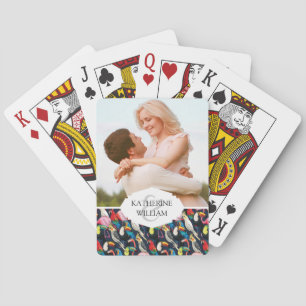 Add Your Name   Exotic birds Playing Cards