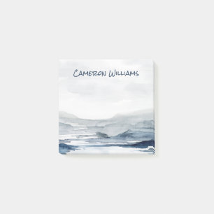 Add Your Name Faded Horizon II Post-it Notes