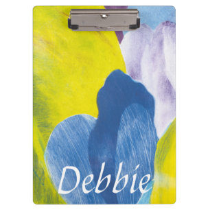 Add Your Name False Indigo III Clipboard