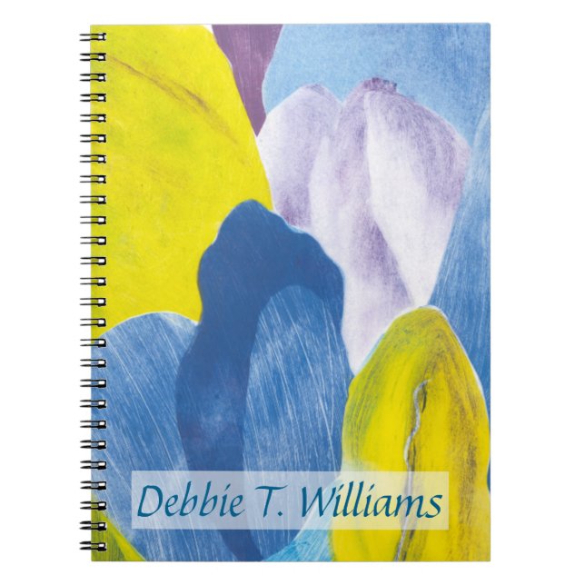 Add Your Name | False Indigo III Notebook (Front)