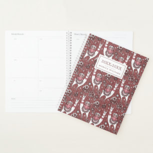 Add Your Name   Funny Llamas Pattern Planner
