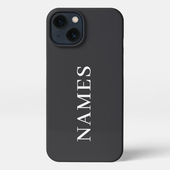 Add Your Name iPhone Case (Back)