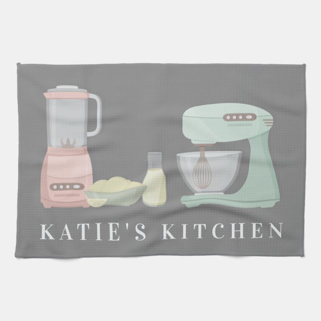 Add Your Name | Kitchen Appliances Kitchen Towel (Horizontal)