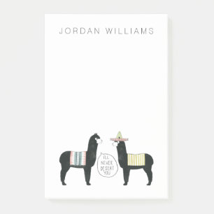 Add Your Name Let's Taco About It I'll Never D Post-it Notes