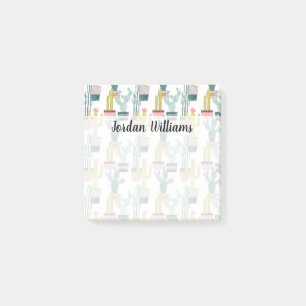 Add Your Name   Let's Taco About Love   Cactus Pat Post-it Notes