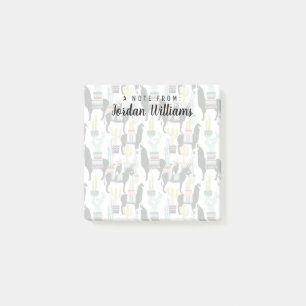 Add Your Name Let's Taco About Love Llama & Do Post-it Notes