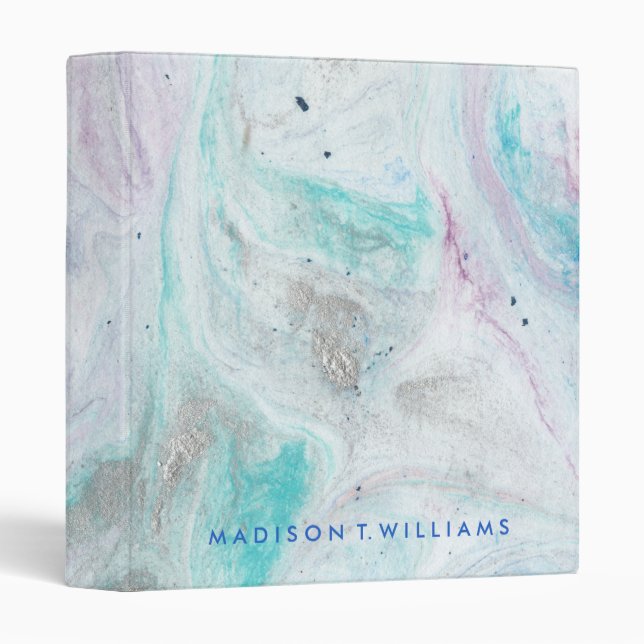 Add Your Name | Marble I Binder (Front/Spine)