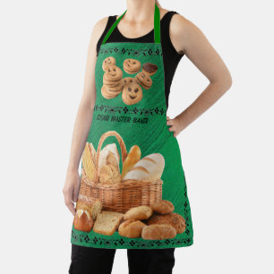 ADD YOUR NAME-MASTER BAKER  All-Over Print Apron