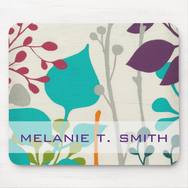 Add Your Name | Metro Garden III Mouse Pad (Front)