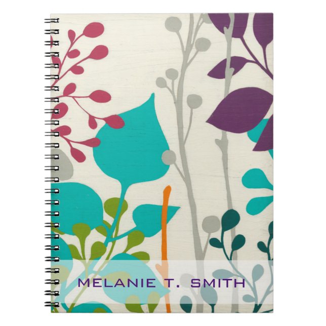 Add Your Name | Metro Garden III Notebook (Front)