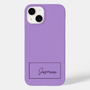 Add Your Name Modern Minimalist Script  Case-Mate iPhone 14 Case