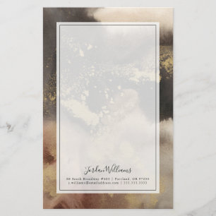 Add Your Name   Mountain Seasons Stationery