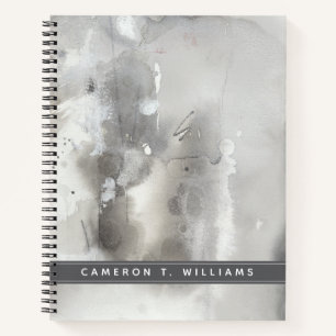 Add Your Name Mystical Objects - Grey Notebook