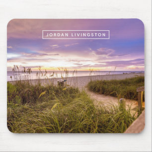 Add Your Name Naples Beach Florida Mouse Pad