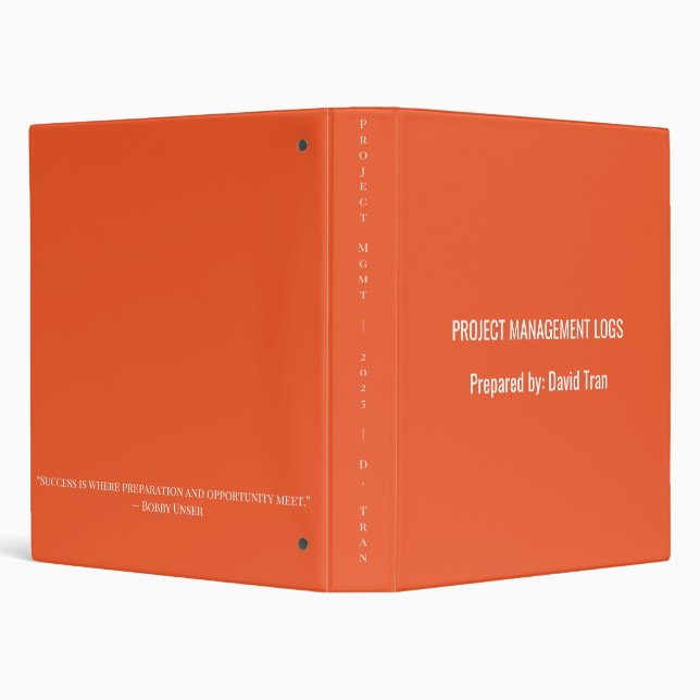 Add Your Name & Own the Most Unique Binder Ever (Background)