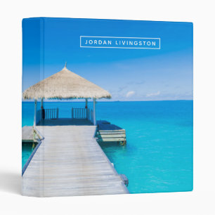 Add Your Name   Paradise Beach   Tropical Resort,  Binder
